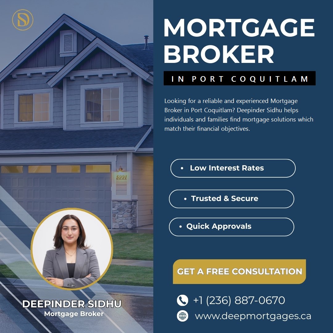 Deepinder Sidhu, mortgage broker serving Port Coquitlam, BC